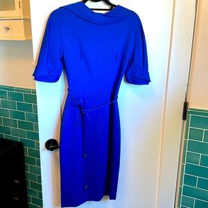 Karen Millen Tailored Roll Neck Dress